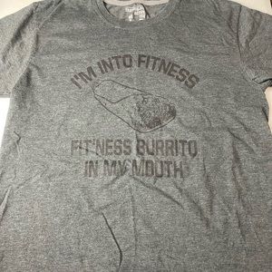 Training Fit Burrito Gray T-Shirt Women’s Size M